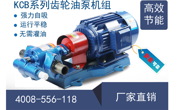 遠(yuǎn)東KCB齒輪油泵型號及參數(shù)表
