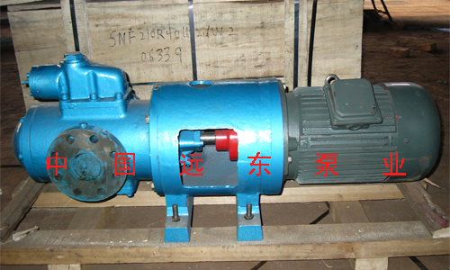 遠東SNF210R54U12.1W21三螺桿泵防凍液輸送泵已發往新疆